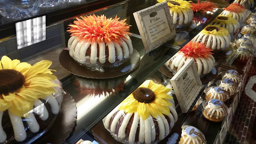 Variety of Bundt cakes