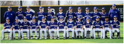 Team photo of the 2025 BGJHS baseball team.