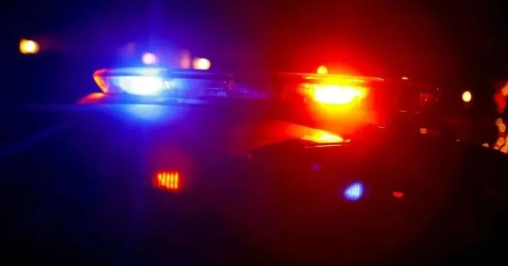 Police investigate a fatal motorcycle crash on a highway in Shreveport, Louisiana