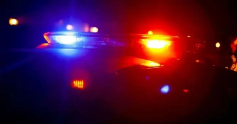Police investigate a fatal motorcycle crash on a highway in Shreveport, Louisiana