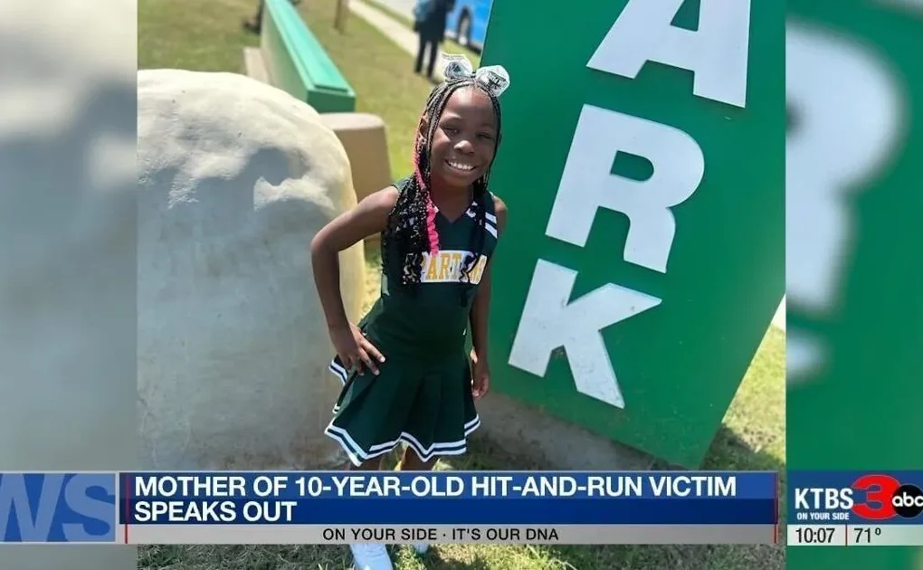 A mother grieving after a 10-year-old girl was killed in a Shreveport hit-and-run