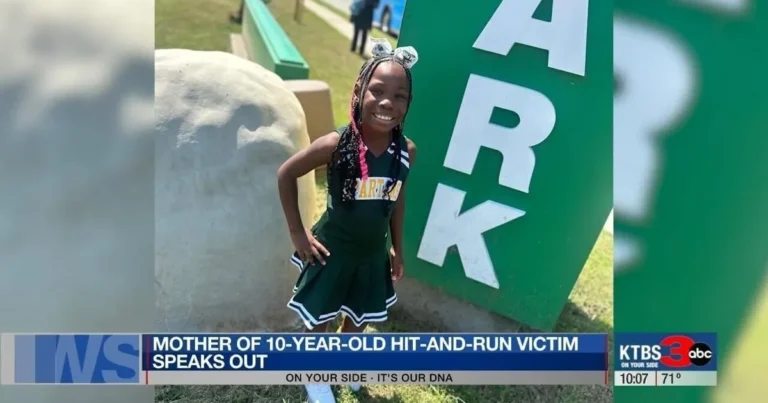 A mother grieving after a 10-year-old girl was killed in a Shreveport hit-and-run